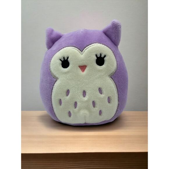 Kellytoy Other - Squishmallows 4” HOLLY the purple Owl 🦉from Anniversary box set